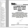 Yale Forklift H878 GP135VX to GP170SVX Service Manual 02.2023