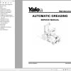 Yale Forklift J876 GDP80DF to GDP120DF Service Manual 02.2023