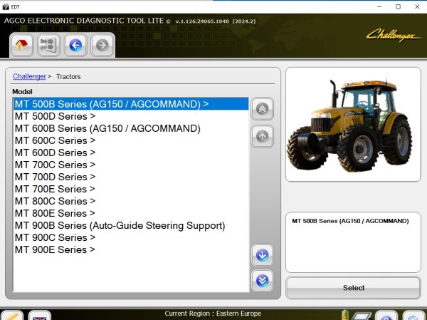 AGCO EDT V1.126.24065.1048 05.2024 Diagnostic Software 2
