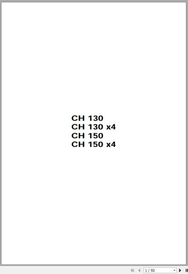 AUSA Forklift Collection Part List PDF