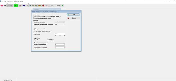 BT Toyota DIS 2 ServoCommander Vers 2.4 Parameters Programing 12