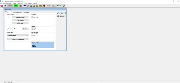 BT Toyota DIS 2 ServoCommander Vers 2.4 Parameters Programing 8