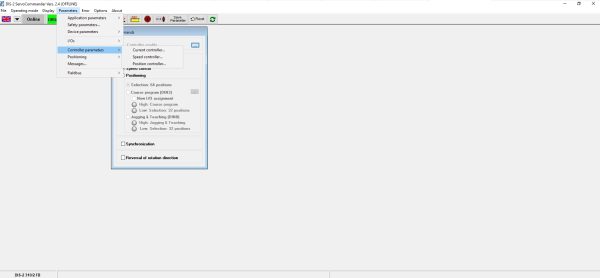 BT Toyota DIS 2 ServoCommander Vers 2.4 Parameters Programing 9