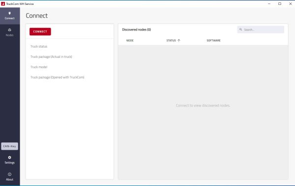 BT Toyota TruckCom WH Service 0.10.0 TruckCom Core 0.26.1 Configuration Tool 3