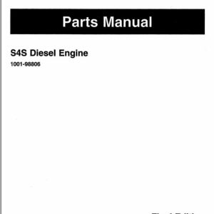 CAT Engine S4S Parts Manual 98715 53920