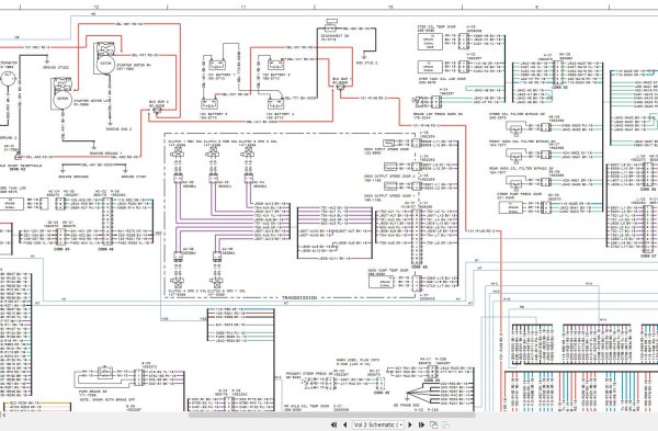 CAT Wheel Loader 854K 992K Electrical Diagrams 1