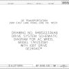 Caterpillar AC Wheel 17KG535B1 Drive System Schematic Diagram BI617394