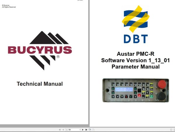 Caterpillar Austar PMC R Software Version 1 13 01 Parameter Manual BI618995