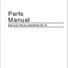 Caterpillar BMA Electrical Drawings Set Parts Manual