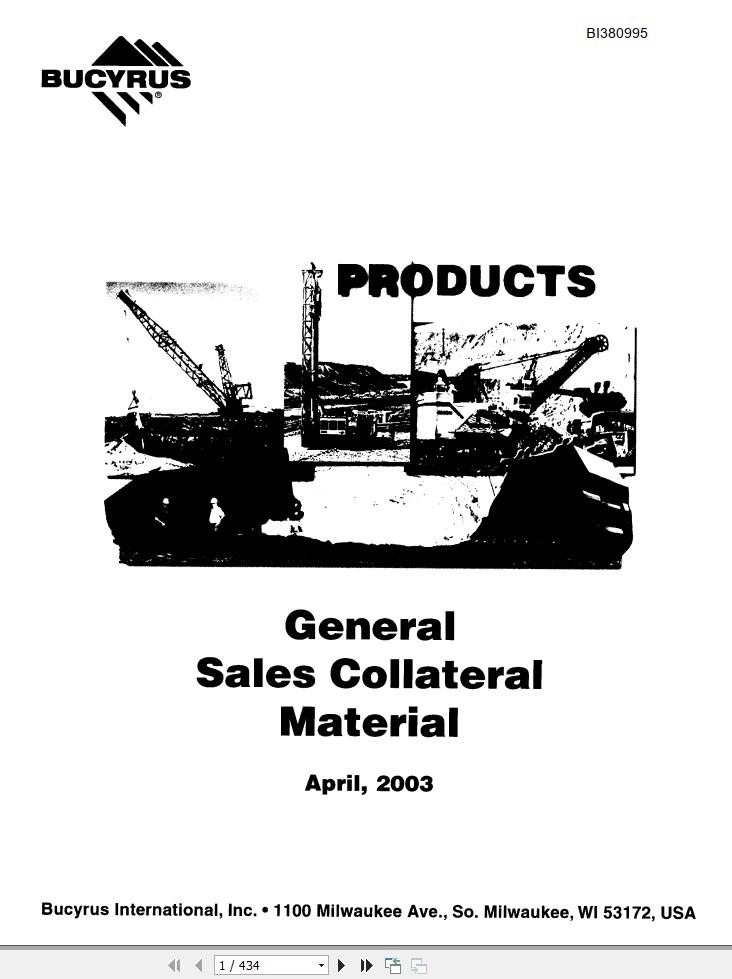 Caterpillar Blast Hole Drill 35RII to 795B Technical Training BI380995