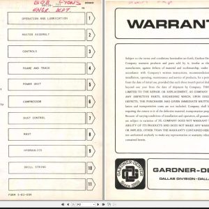 Caterpillar Blast Hole Drill RDC16 723 Parts Catalog BI009936