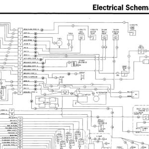 Caterpillar Blast Hole Drill SKSS Electrical Schematic BI010299