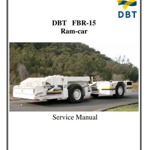 Caterpillar Coal Hauler FBR 15 Service Manual
