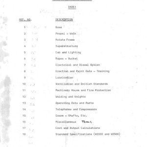 Caterpillar Dragline W2000 Technical Library BI379577