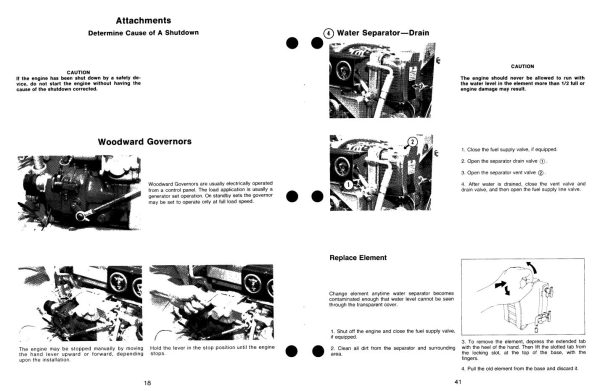 Caterpillar Engine 3304 3306 Operation And Maintenance Manual BI008869 1