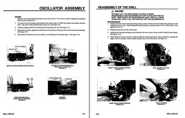Caterpillar Hydraulic Rock Drill HPR1H Service Manual BI615936 1