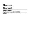 Caterpillar Hydraulic Rock Drill HPR5128 HPR6832 Service Manual