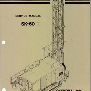 Caterpillar Infinity Blasthole Drill SK 60 Service Manual BI010283