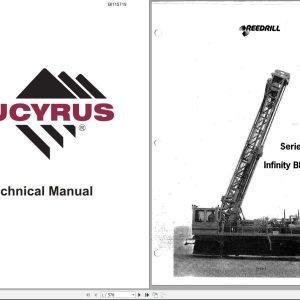 Caterpillar Infinity Blasthole Drill SKF SKS Service Manual BI115719