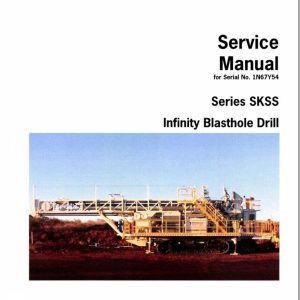 Caterpillar Infinity Blasthole Drill SKSS Service Manual BI010299