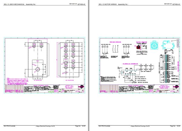 Caterpillar Integra Electrical Set Parts Manual BI014251 1