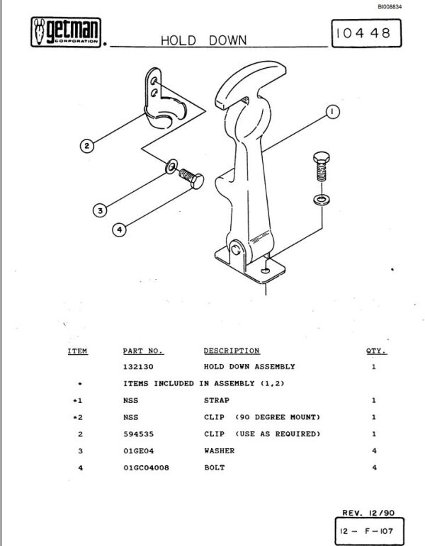 Caterpillar Jumbo Drill 440DJC Parts List 1