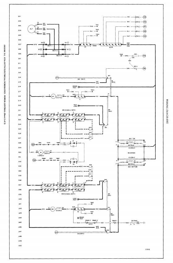 Caterpillar Mining Truck GTA15 GTA776 Electrical Schematic BI007636