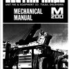 Caterpillar Mining Truck M200 Mechanical Manual BI007653