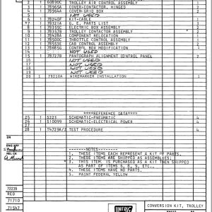 Caterpillar Mining Truck MK 36 GTA15 Electrical Manual BI008037