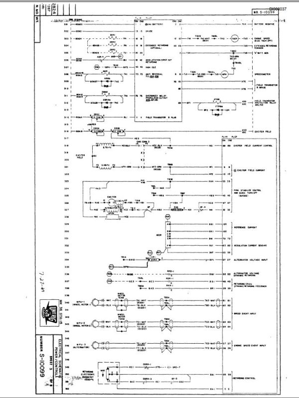 Caterpillar Mining Truck MK 36 GTA15 Electrical Manual BI008037 1