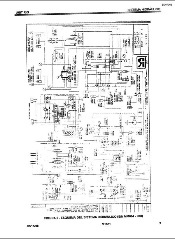 Caterpillar Mining Truck MT3000 MT3300 Mechanical Manual BI007365 ES 1