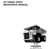 Caterpillar Mining Truck MT3300AC Drive Mechanical Manual BI007620