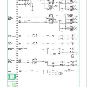Caterpillar Mining Truck MT4400AC Electrical Schematic BI618190