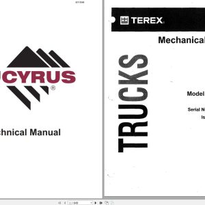 Caterpillar Mining Truck MT4400AC Mechanical Manual BI115398
