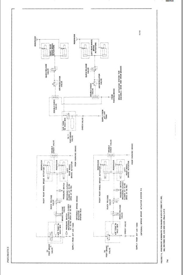 Caterpillar Mining Truck Mark 30 Hydraulic Schematic BI007638 1