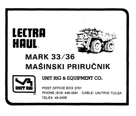 Caterpillar Mining Truck Mark 33 Mark 36 Technical Manual