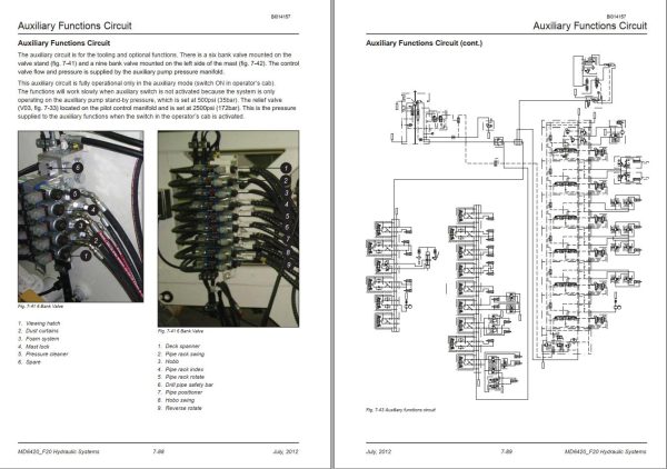 Caterpillar Rotary Blasthole Drill MD6420 Service Manual BI014157 1