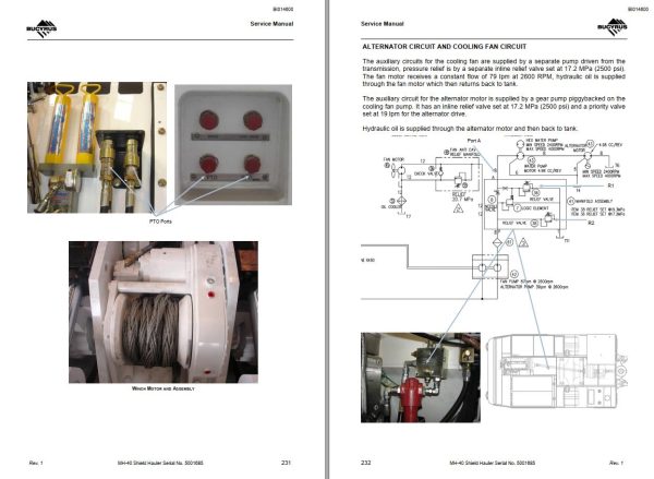 Caterpillar Shield Hauler MH 40 Service Manual 1
