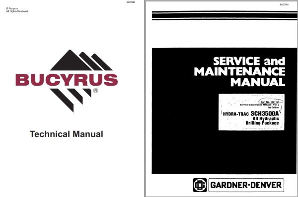 Caterpillar Track Drill SCH3500A Service and Maintenance Manual BI007565