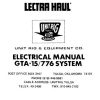 Caterpillar Truck Component GTA15 GTA776 Electrical Manual BI007636
