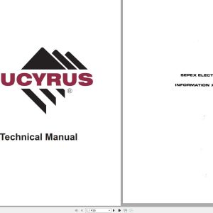 Caterpillar Truck Components Sepex Electrical Information Package Technical Manual BI007285