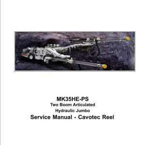 Caterpillar Two Boom Articulated Hydraulic Jumbo MK35HE PS Service Manual