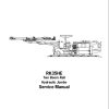 Caterpillar Two Boom Rail Hydraulic Jumbo RK35HE Service Manual BI615830