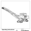 Dynapac Cold Planer PL2000S PL2000LS Operating Instruction