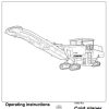 Dynapac Cold Planer PL2000S PL2100S Operating Instruction