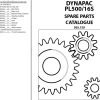 Dynapac Compact Planer PL500 PL16S Spare Parts Catalogue