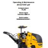 Dynapac Compact Planer PL500 Parts Operation Maintenance Manual 1