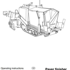 Dynapac DF45C Operation Maintenance Manual PDF 1