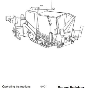 Dynapac DF45CS Operation Maintenance Manual PDF 1