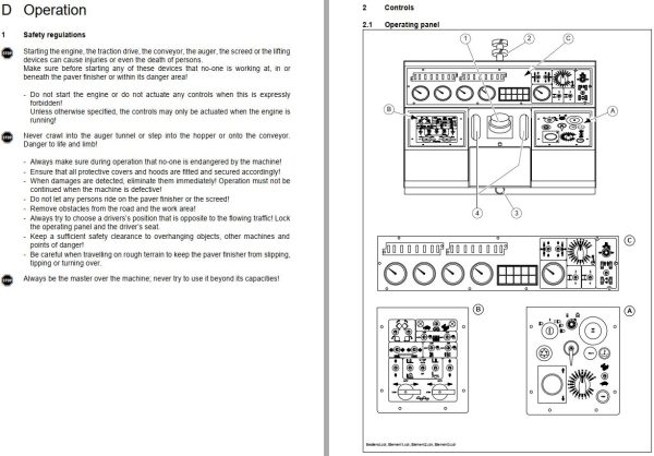 Dynapac DF95P Operation Maintenance Manual PDF 2